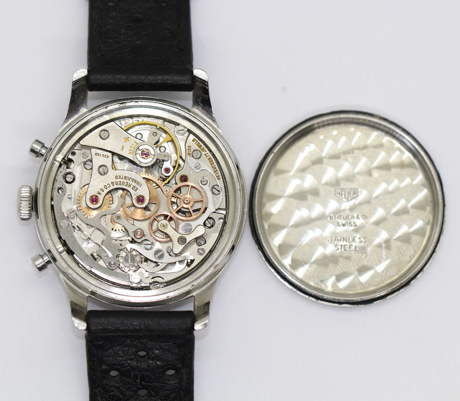 Heuer Pre-Carrera Vintage 2447 Valjoux 72 Chronograph