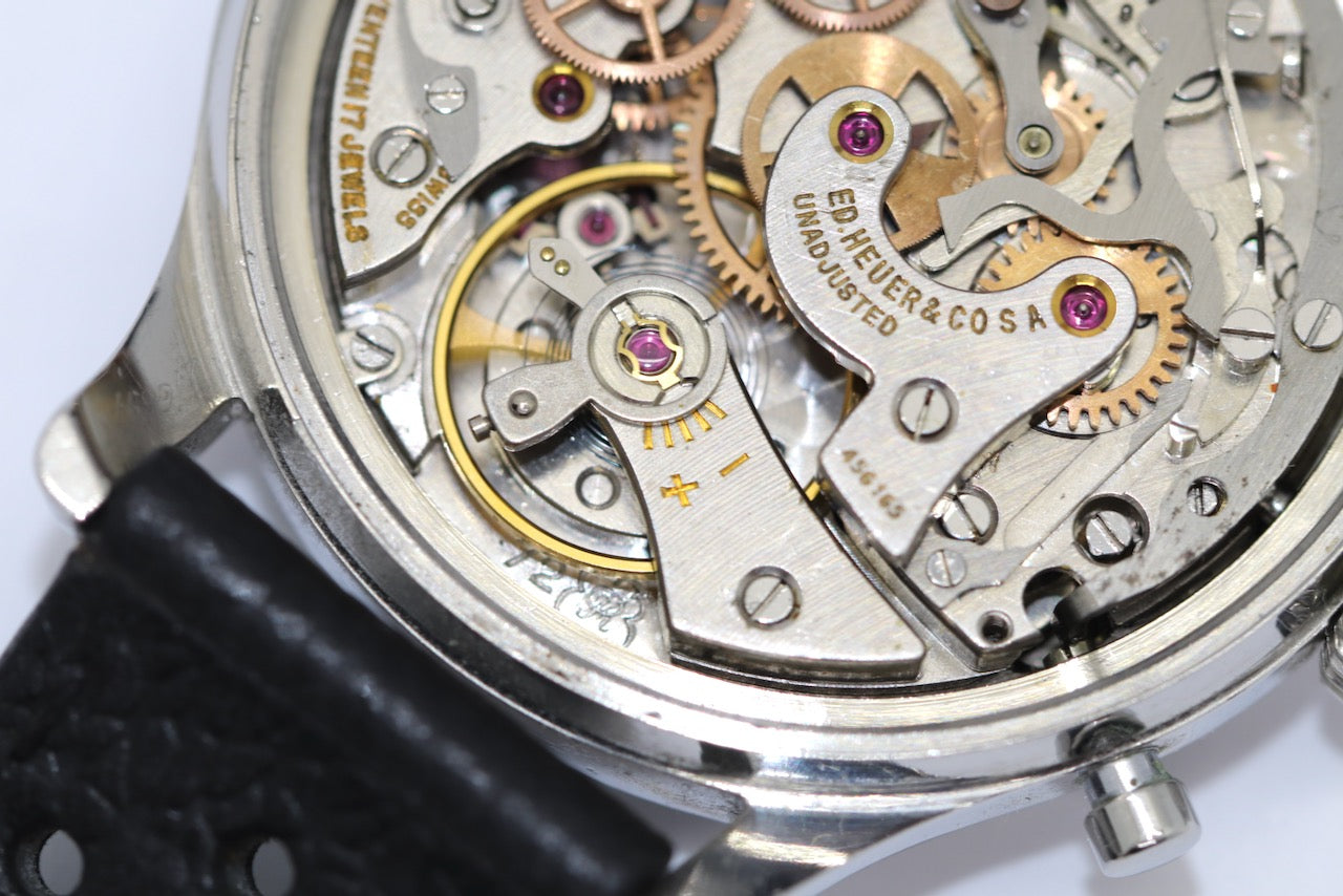 Heuer Pre-Carrera Vintage 2447 Valjoux 72 Chronograph