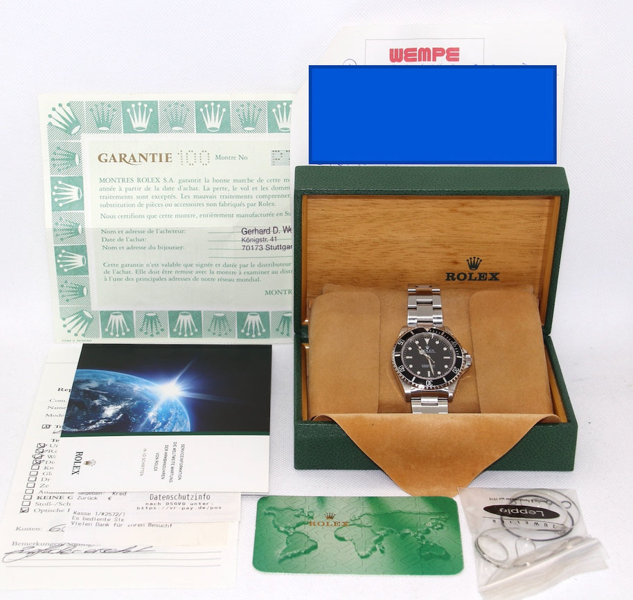 Rolex Submariner 14060M No Date, Full Set, Armbanduhr