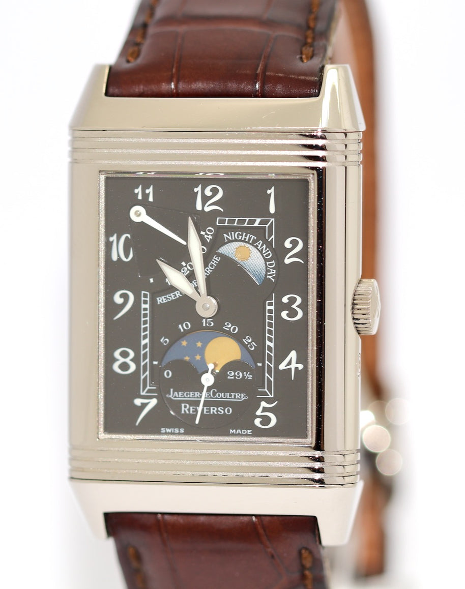 Jaeger-LeCoultre Reverso Night and Day Power Reserve Weißgold 270.3.63