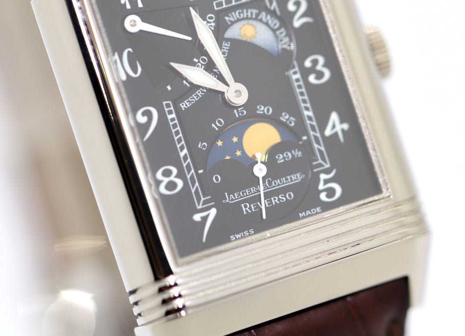 Jaeger-LeCoultre Reverso Night and Day Power Reserve Weißgold 270.3.63