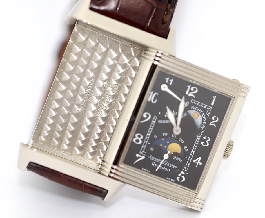 Jaeger-LeCoultre Reverso Night and Day Power Reserve Weißgold 270.3.63