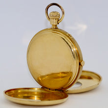 Arnold & Charles Frodsham Halb-Savonette Taschenuhr aus 18K Gold, Chronograph