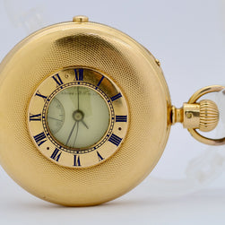 Arnold & Charles Frodsham Halb-Savonette Taschenuhr aus 18K Gold, Chronograph