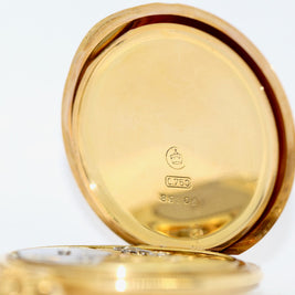 A. Lange & Söhne Savonette Taschenuhr aus 18K Gold, 52 mm