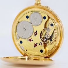 A. Lange & Söhne 1A Taschenuhr aus 18K Gold, „Lucia“-Gehäuse, 53 mm