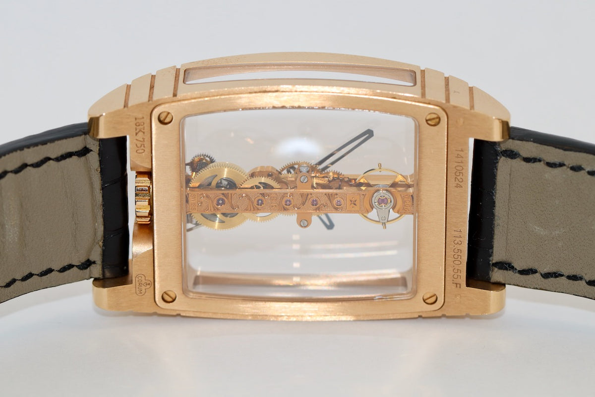 Corum Golden Bridge rose gold 113.550.55