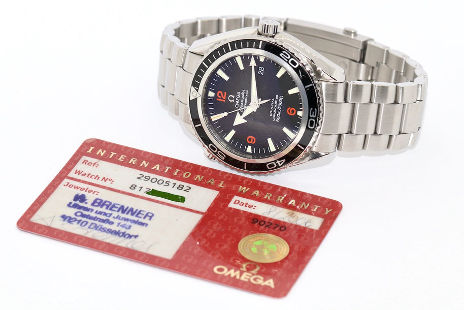 Omega Seamaster Planet Ocean Co-Axial 600m Armbanduhr 2900.51.82
