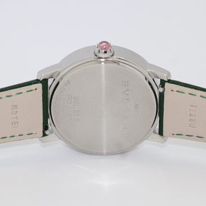 Bvlgari BBL 33 S Damen Armbanduhr, Edelstahl, Automatik, Perlmutt, Bulgari