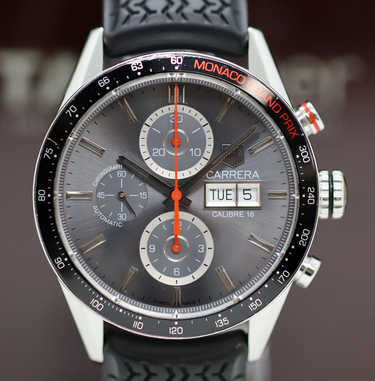 TAG Heuer Carrera Calibre 16 Monaco Grand Prix CV2A1M.FT6033 Armbanduhr