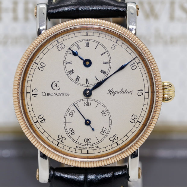 Chronoswiss Régulateur CH 6326 Armbanduhr Handaufzug
