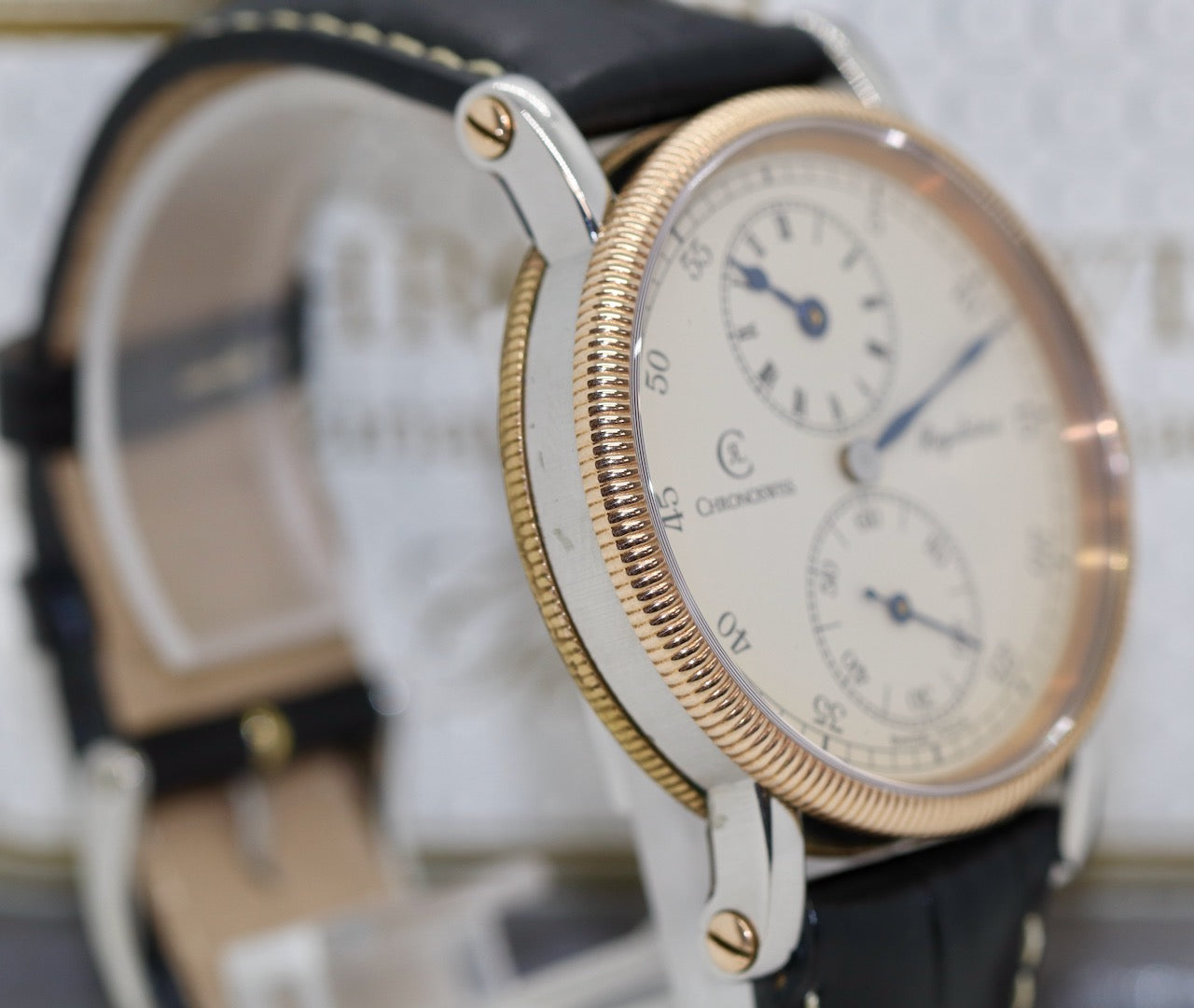Chronoswiss Régulateur CH 6326 Armbanduhr Handaufzug