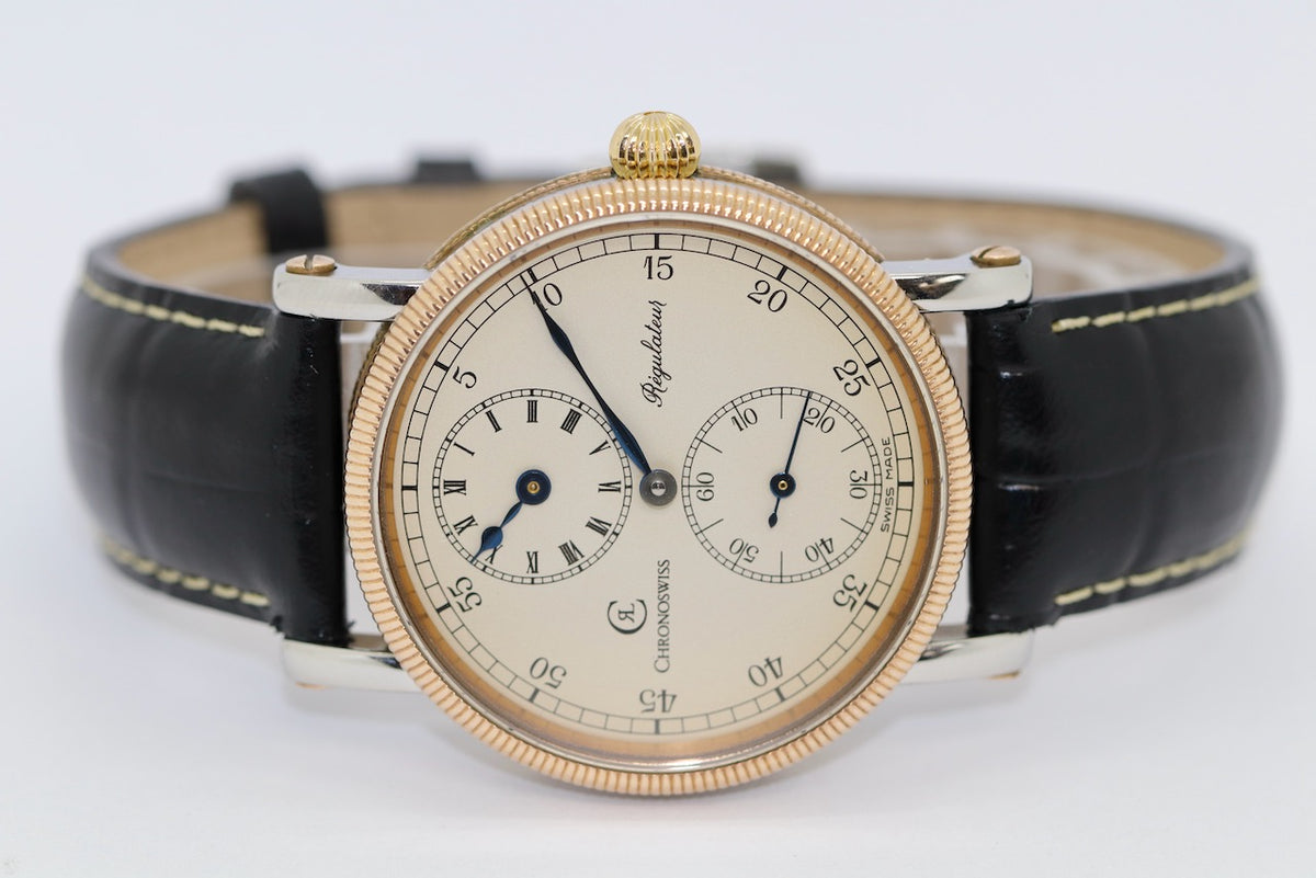 Chronoswiss Régulateur CH 6326 Armbanduhr Handaufzug