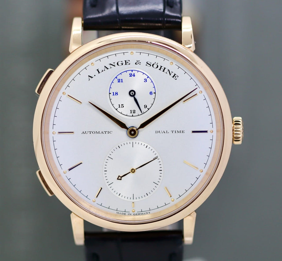 A Lange & Söhne Saxonia Dual Time Roségold 385032