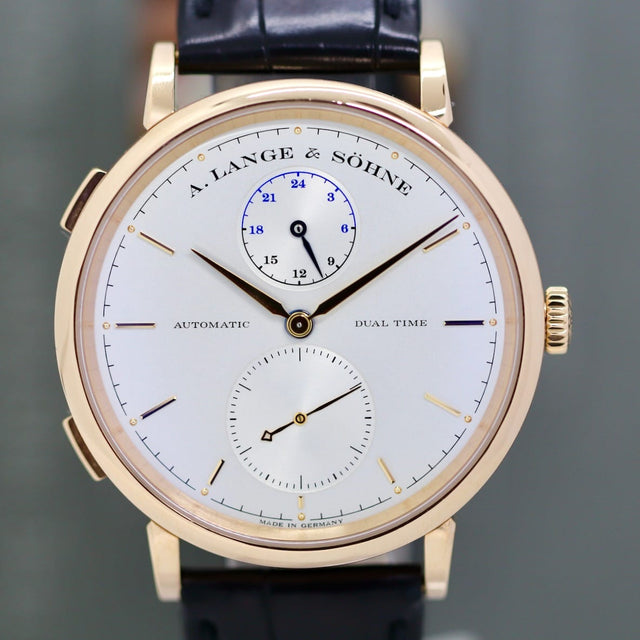 A Lange & Söhne Saxonia Dual Time Roségold 385032
