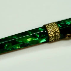 Montegrappa Extra 8 Otto Fountain Pen Malachite ISE8T3CM 