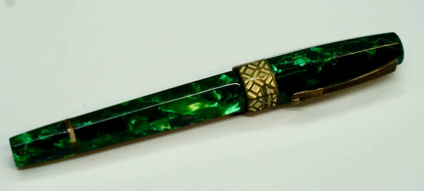 Montegrappa Extra 8 Otto Fountain Pen Malachite ISE8T3CM