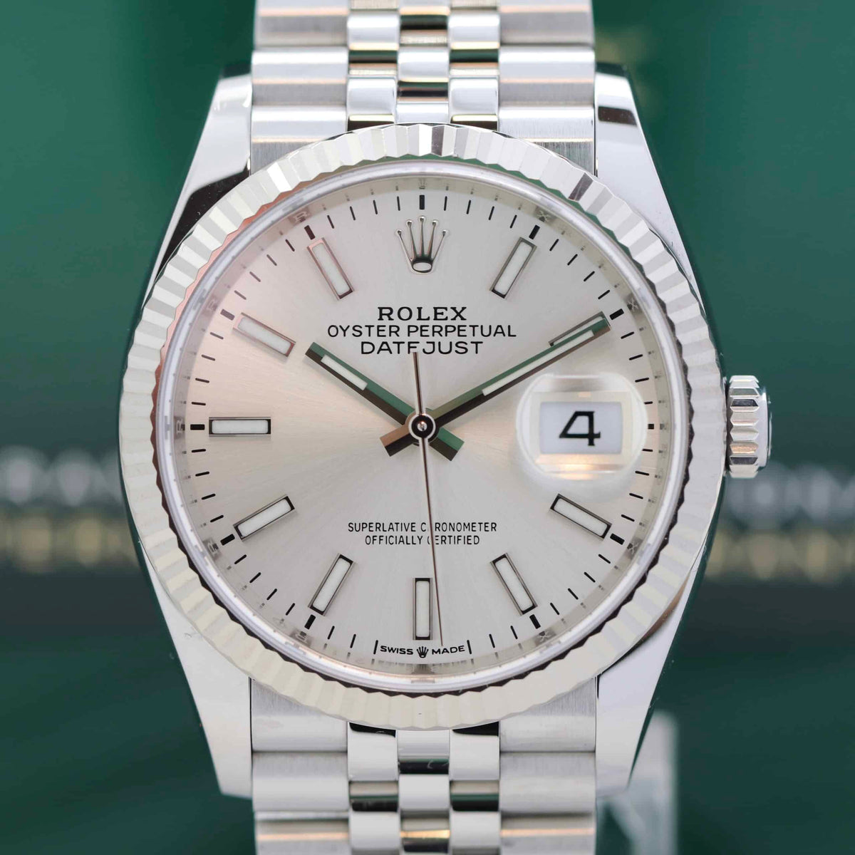 Rolex Datejust 36 126234 Gray Jubilee