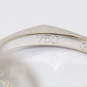 2,2 Karat Diamant Solitär Ring, 18 Karat Weißgold