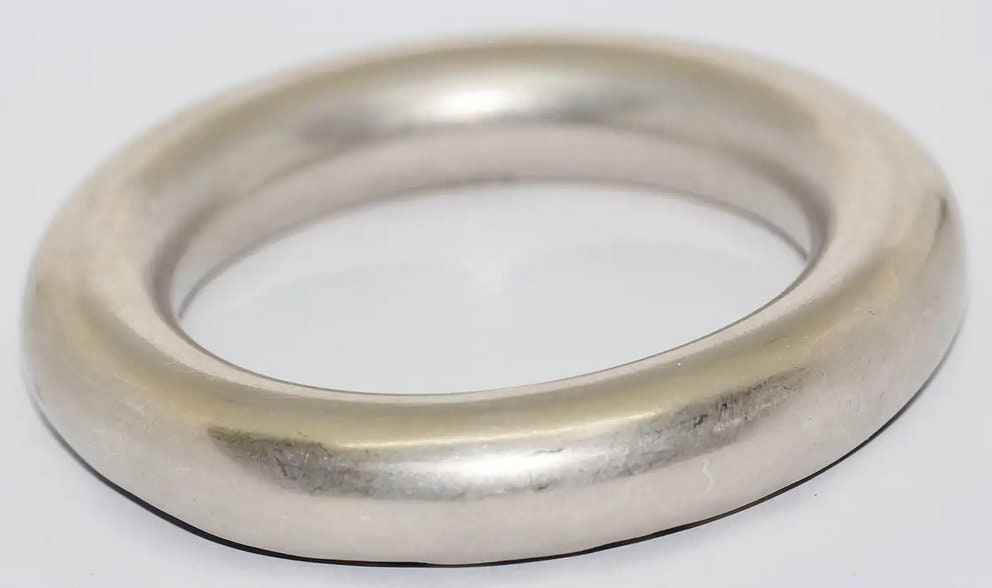 Massiver 960 Platin Damen Armreif, Armband von Simon Peter Eiber 'NIESSING'