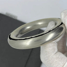 Massiver 960 Platin Damen Armreif, Armband von Simon Peter Eiber 'NIESSING'