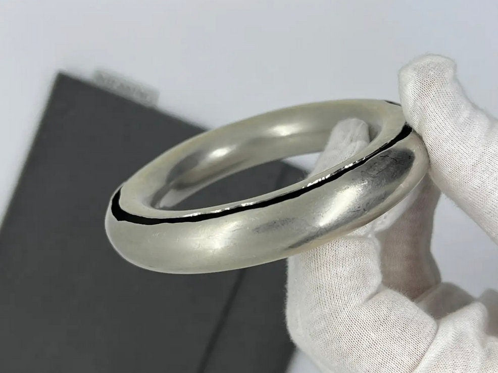 Massiver 960 Platin Damen Armreif, Armband von Simon Peter Eiber 'NIESSING'