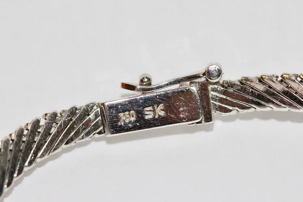 Prächtige Halskette, Collier aus 18 Karat Weißgold mit großem australischem Opal und Diamanten