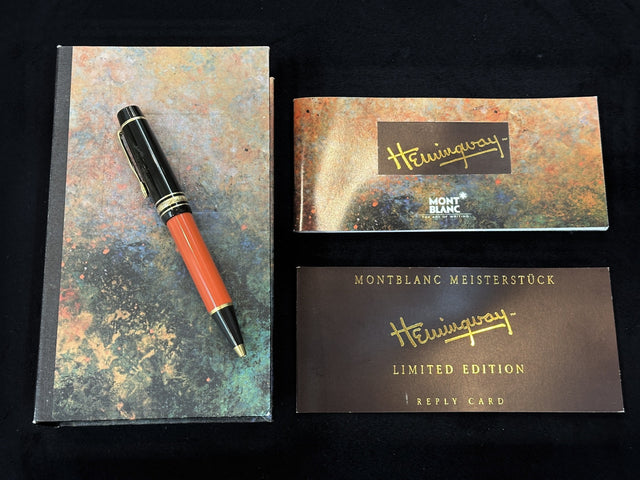Montblanc Hemingway Kugelschreiber mit Original Box & Zertifikat