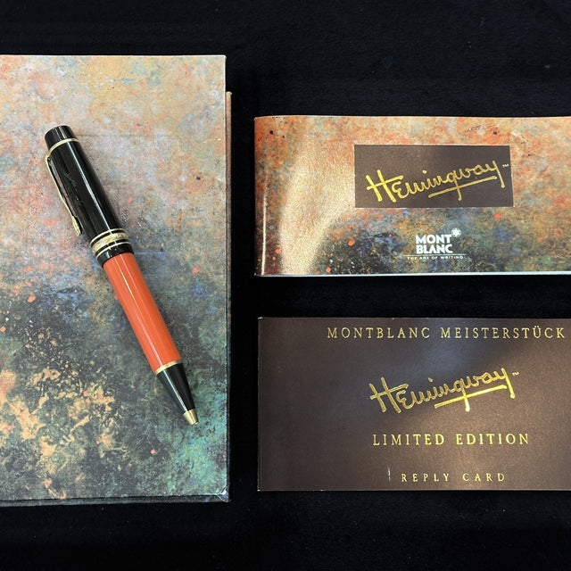 Montblanc Hemingway Kugelschreiber mit Original Box & Zertifikat