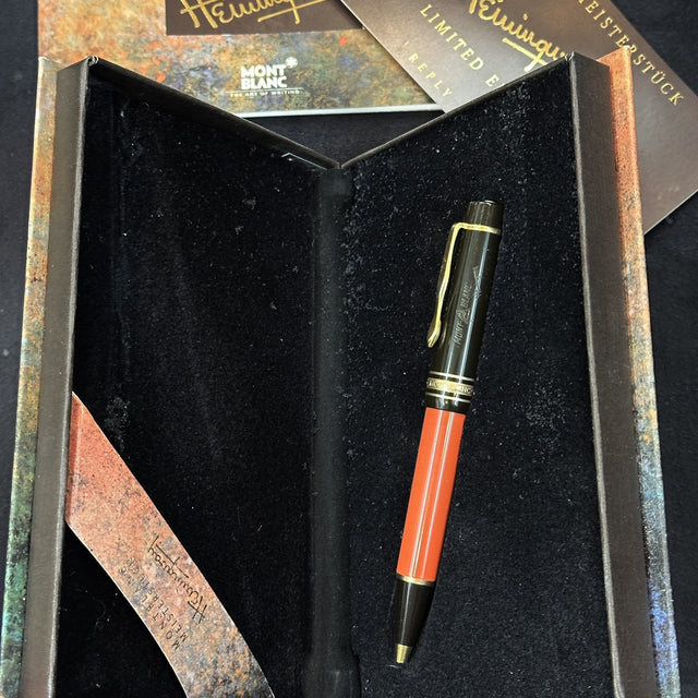 Montblanc Hemingway Kugelschreiber mit Original Box & Zertifikat