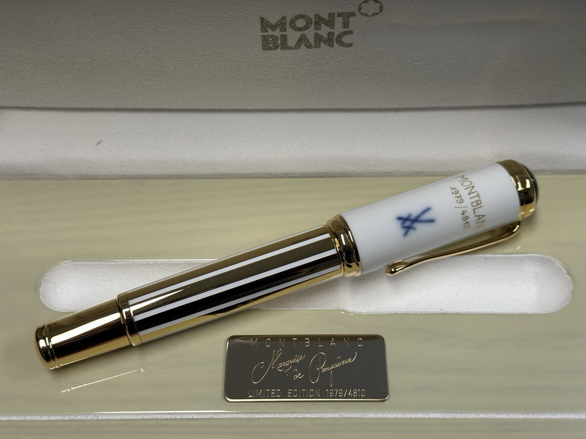 Montblanc 4810 Füllfederhalter Fountain pen Meissen Marquise Pompadour 28660