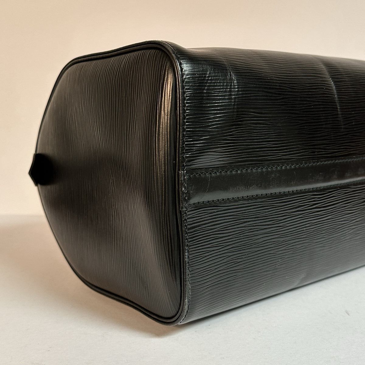 Louis Vuitton Speedy 30 Epi Leder Schwarz 1990 TOP