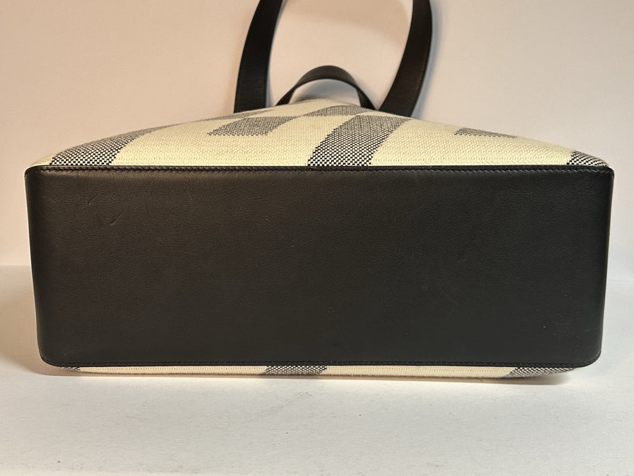 Hermes Anne Bie 40 Shopper Tote Bag Z Toile H Canvas Swift Leder 2021 TOP