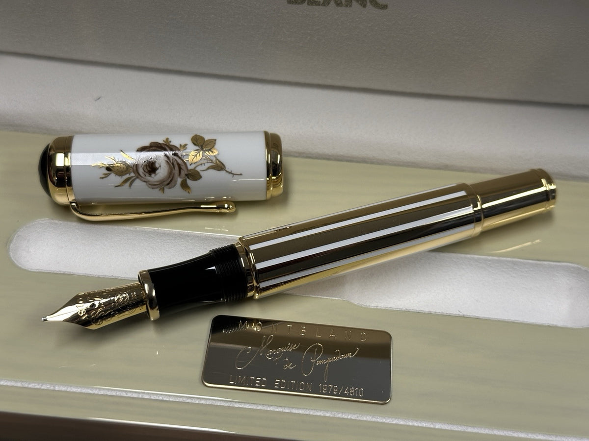 Montblanc 4810 Füllfederhalter Fountain Pen Meissen Marquise Pompadour 28660