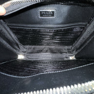 Prada Brique Umhängetasche Schwarz Saffiano Leder TOP ZUSTAND 2022