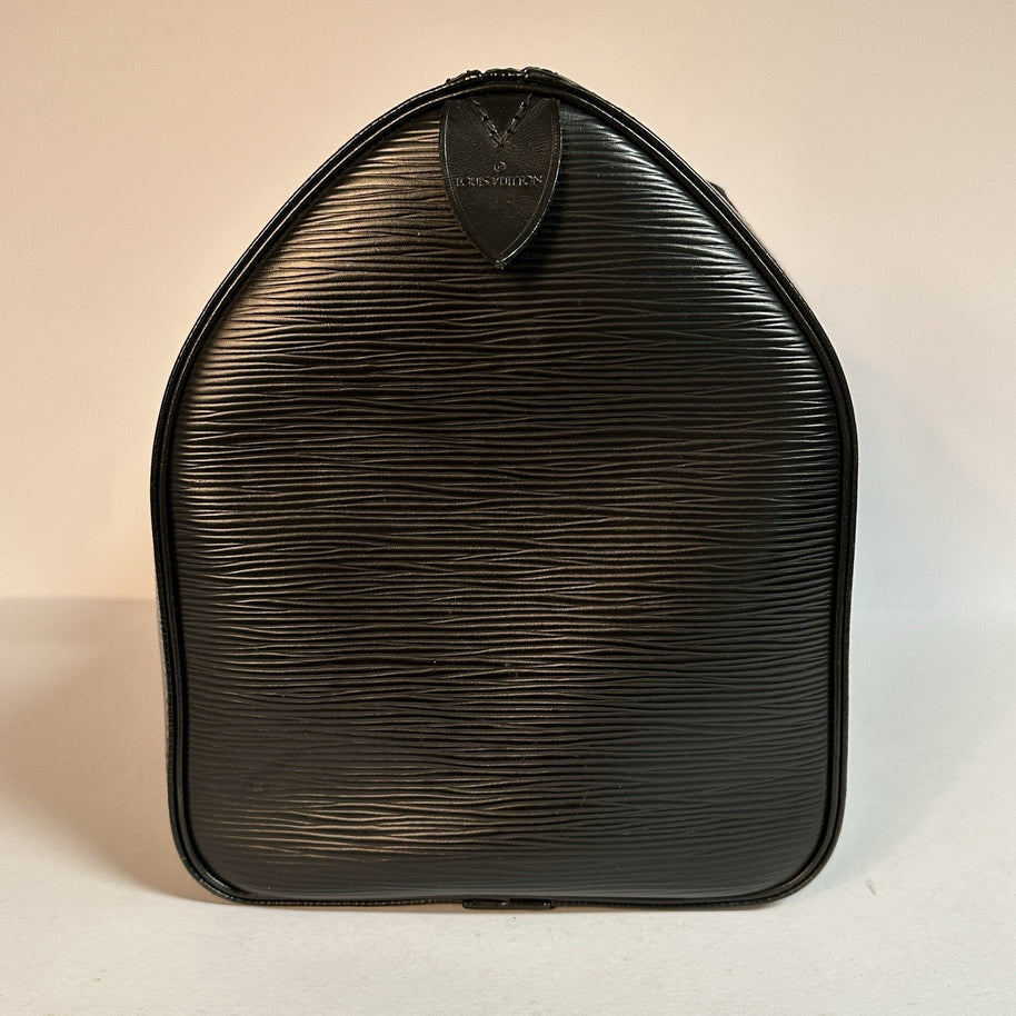 Louis Vuitton Speedy 30 Epi Leder Schwarz 1990 TOP