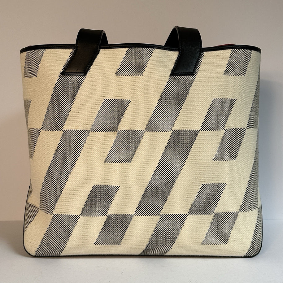 Hermes Anne Bie 40 Shopper Tote Bag Z Toile H Canvas Swift Leder 2021 TOP
