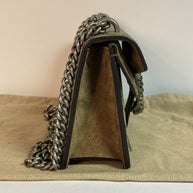 Gucci kleine Dionysus Schultertasche GG Supreme Beige/Taupe 2025 WIE NEU
